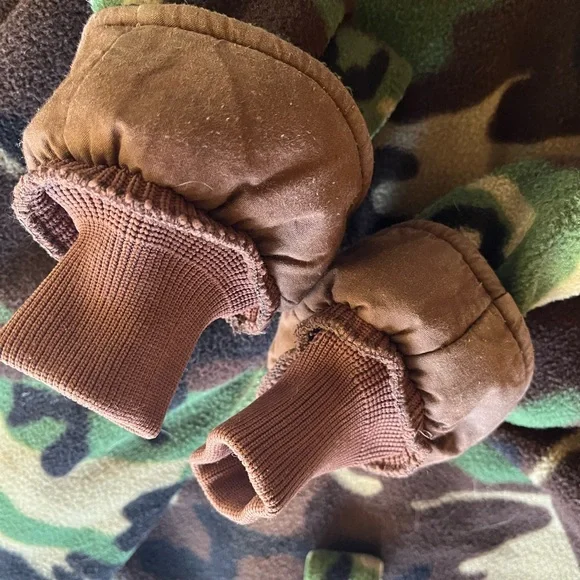 Cabelas Camo fleece Gore-Tex hunting jacket.  Size Men’s L.  Great condition. - Picture 4 of 8